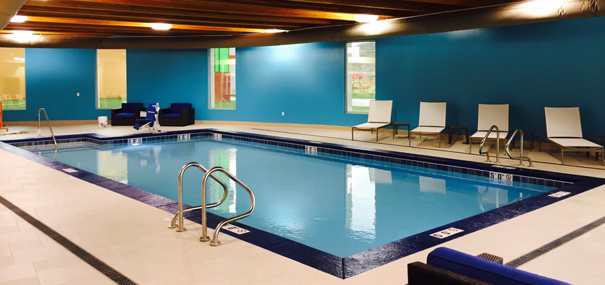 Artistic Concrete new commercial concrete pool deck, and commercial decorative colored concrete.