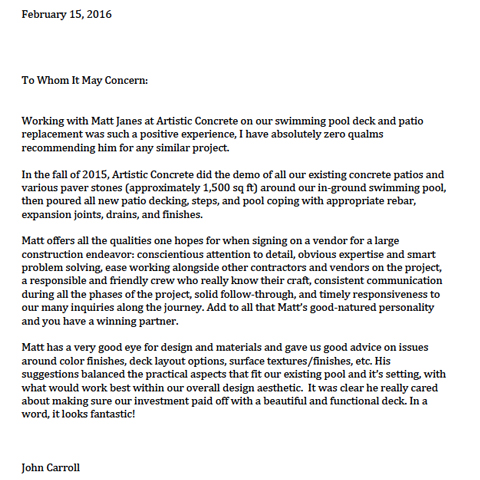 Artistic Concrete providing complete concrete Integral pool renovation in the Seattle area.